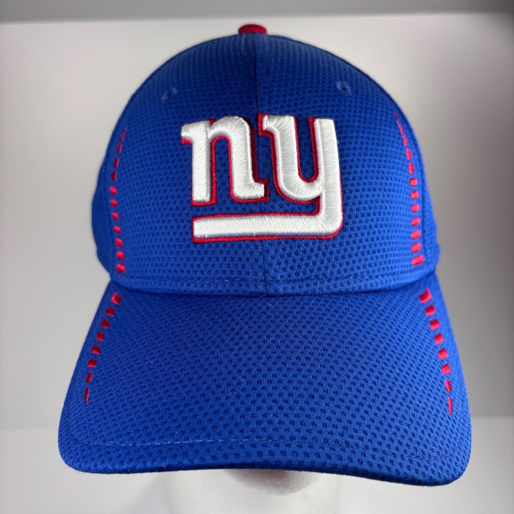 New York Giants NFL‎ 9FORTY Hat Blue Mesh Adjustable Baseball Cap by New Era